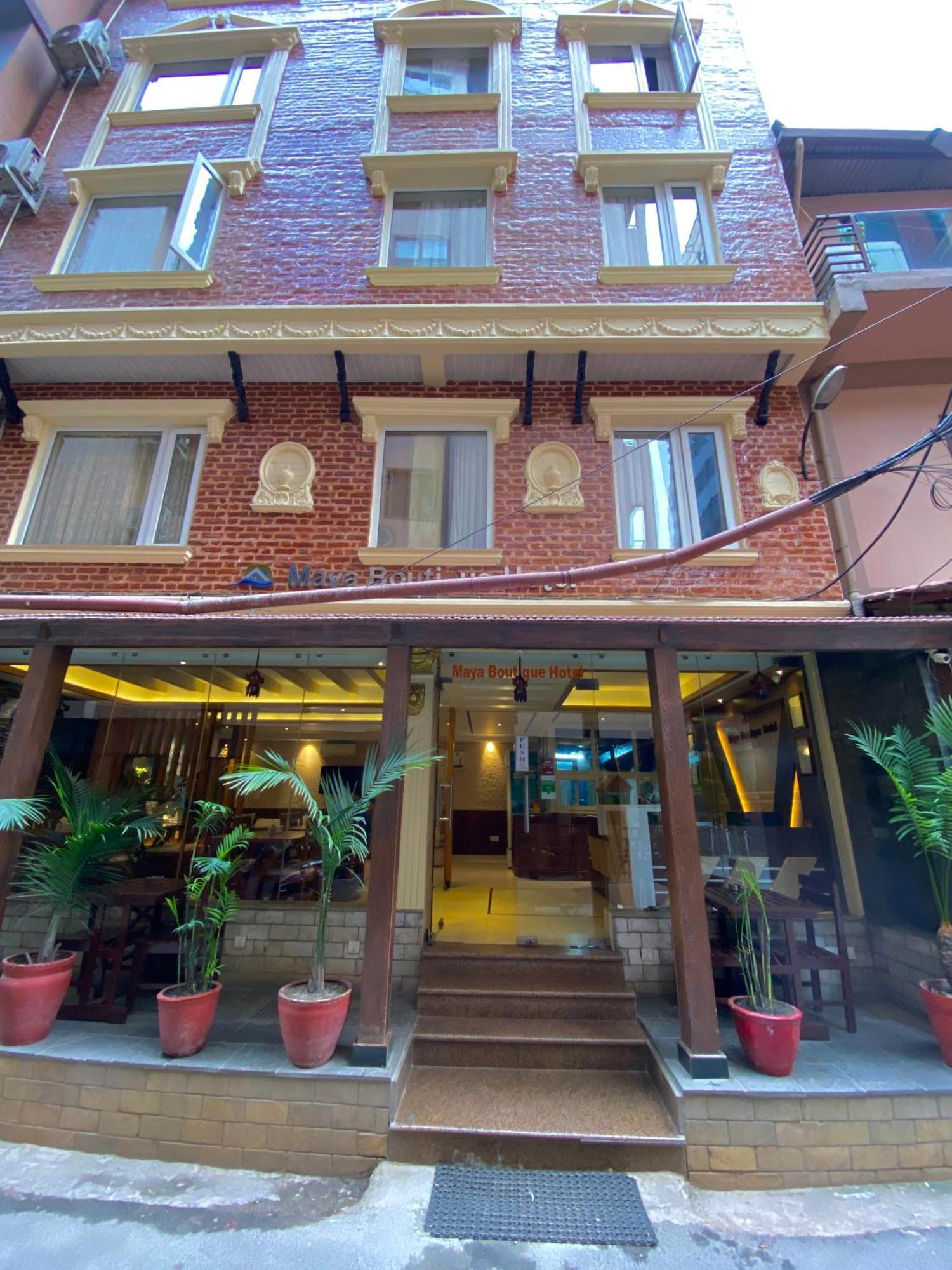 Hotel Maya Boutique & Apartment Katmandú Exterior foto